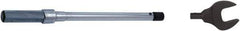 CDI - 1" Drive Interchangeable Head Torque Wrench Assembly - 40 N/m to 200 N/m Torque, 23" OAL, 2 N/m Graduation - Eagle Tool & Supply