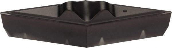 Kennametal - VPGR331, KCU10 Grade Carbide Profiling Insert - AlTiN Finish, 35° Incl Angle, Diamond, 0.6538" Side Length, 3/16" Thick, 1/64" Corner Radius, 3/8" Inscribed Circle - Eagle Tool & Supply