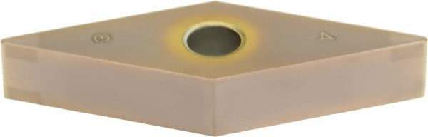 Sumitomo - 4NC-VNGA332 Grade BNC100 PCBN Turning Insert - TiCN Finish, 35° Diamond, 3/8" Inscr Circle, 3/16" Thick, 1/32" Corner Radius - Eagle Tool & Supply