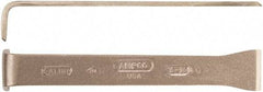 Ampco - Stiff Aluminum Bronze Alloy 2-Edge Scraper - 7/8" Blade Width x 7/8" Blade Length - Eagle Tool & Supply
