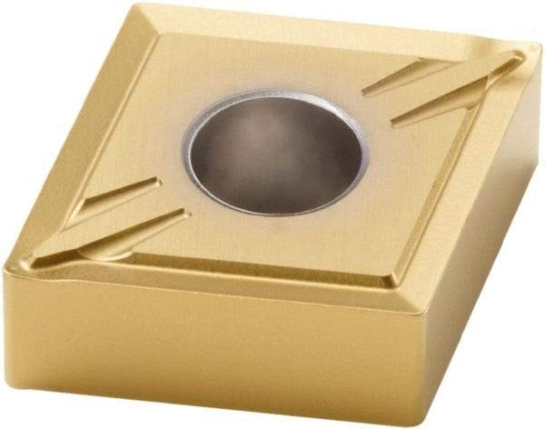 Seco - CNMG430.5 FF2 Grade CP500 Carbide Turning Insert - 80° Diamond, 1/2" Inscr Circle, 3/16" Thick, 0.008" Corner Radius - Eagle Tool & Supply