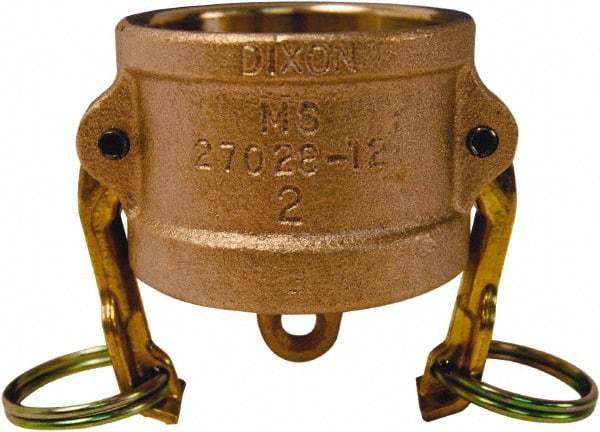 Dixon Valve & Coupling - 3/4" Brass Cam & Groove Suction & Discharge Hose Dust Cap For Use with Adapters - Part DC, 250 Max psi - Eagle Tool & Supply