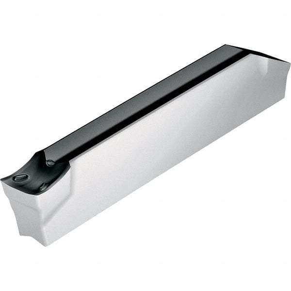 Walter - 2F300N02GX CF6 Grade WSM33S, 3mm Cutting Width Carbide Grooving Insert - Neutral, 0.2mm Corner Radius, TiAlN/Al2O3/ZrCN Finish - Eagle Tool & Supply
