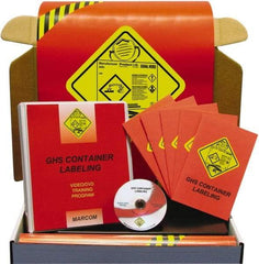 Marcom - GHS Container Labeling, Multimedia Training Kit - 12 Minute Run Time DVD, 1 Course, English - Eagle Tool & Supply