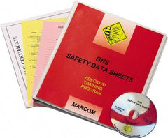 Marcom - GHS Safety Data Sheets, Multimedia Training Kit - 16 Minute Run Time DVD, 1 Course, English - Eagle Tool & Supply