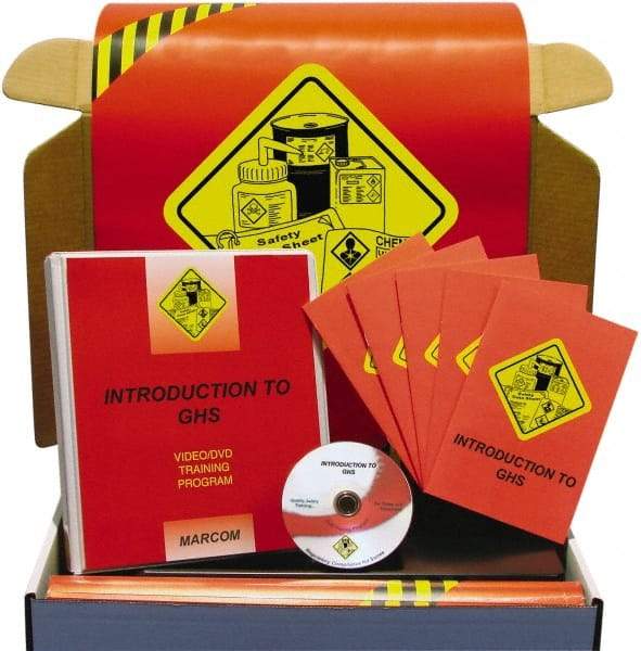 Marcom - Introduction to GHS (The Globally Harmonized System), Multimedia Training Kit - 21 Minute Run Time DVD, 1 Course, English - Eagle Tool & Supply