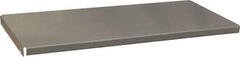 Durham - Gray, Steel, Cabinet Shelf - 39-9/16" Wide x 20-27/32" Deep x 3" High Body - Eagle Tool & Supply