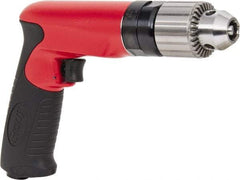 Sioux Tools - 1/2" Keyed Chuck - Pistol Grip Handle, 2,600 RPM, 14.16 LPS, 30 CFM, 1 hp - Eagle Tool & Supply