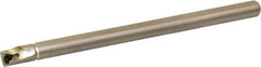 Kyocera - 0.312" Min Bore Diam, 4" OAL, 1/4" Shank Diam, A/S-STLB(P)-AE Indexable Boring Bar - 0.472" Max Bore Depth, TBGT 121.., TBGW 121.., TBMT 121.. Insert, Screw Holding Method - Eagle Tool & Supply