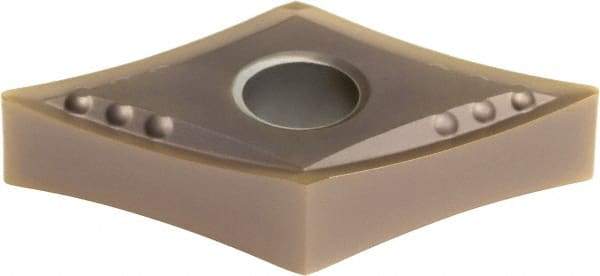 Sumitomo - DNMG431 EUP Grade AC520U Carbide Turning Insert - TiAlN/AlCrN Finish, 55° Diamond, 1/2" Inscr Circle, 3/16" Thick, 1/64" Corner Radius - Eagle Tool & Supply