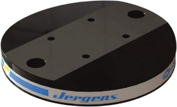 Jergens - 250mm Long x 250mm Wide x 35mm High Steel Fixture Plate - 35mm Plate Thickness - Eagle Tool & Supply