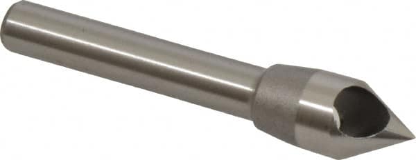 Keo - 3/8" Head Diam, 1/4" Shank Diam, 0 Flute 60° Cobalt Countersink - Eagle Tool & Supply