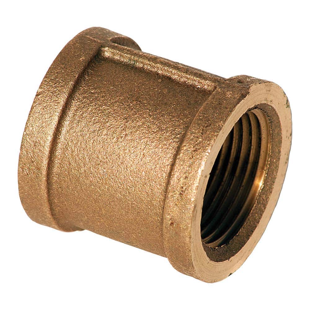 Merit Brass - Brass & Chrome Pipe Fittings Type: Coupling Fitting Size: 1-1/2 - Eagle Tool & Supply