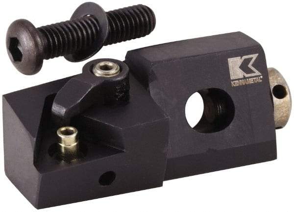 Kennametal - Series Kenloc, Right Hand, MTGN Toolholder Compatibility, TN.. Insert Compatibility, Indexable Turning Cartridge - Pin & Clamp Holding Method, 55mm OAL x 14mm OAW x 19.25mm OAH - Eagle Tool & Supply