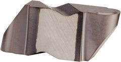 Kennametal - 3062NR K Grade KCU10, 3.18mm Cutting Width Carbide Grooving Insert - 3.81mm Max Depth of Cut, Right Hand, 1.59mm Corner Radius, AlTiN Finish - Eagle Tool & Supply