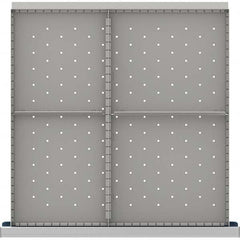 LISTA - 4-Compartment Drawer Divider Layout for 3.15" High Drawers - Eagle Tool & Supply