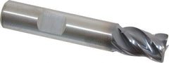 Kennametal - 7/16", 4 Flute, Solid Carbide, Corner Chamfer End Mill - 2-1/2" OAL, 5/8" LOC - Eagle Tool & Supply