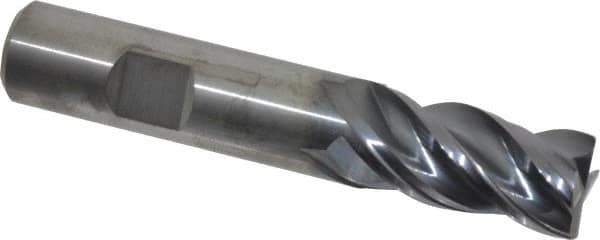 Kennametal - 5/8", 4 Flute, Solid Carbide, 0.03" Corner Radius End Mill - 3-1/2" OAL, 1-1/4" LOC - Eagle Tool & Supply