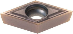 Sumitomo - DCGT21.50 EFM Grade AC530U Carbide Turning Insert - TiAlN/AlCrN Finish, 55° Diamond, 1/4" Inscr Circle, 3/32" Thick, 0.0039" Corner Radius - Eagle Tool & Supply