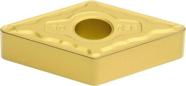Sumitomo - DNMX433 ESEW Grade AC820P Carbide Turning Insert - Al2O3 Finish, 55° Diamond, 1/2" Inscr Circle, 3/16" Thick, 3/64" Corner Radius - Eagle Tool & Supply