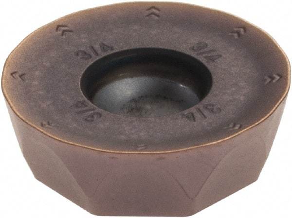 Sumitomo - QPMT6416 Grade ACP200 Carbide Milling Insert - TiAlN/AlCrN Finish, 1/4" Thick, 3/4" Inscribed Circle - Eagle Tool & Supply