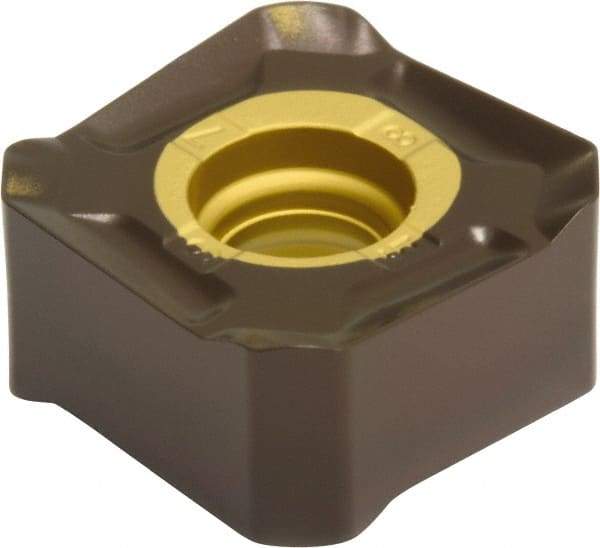 Sumitomo - SNMT13T6 L Grade ACK200 Carbide Milling Insert - Al2O3 Finish, 0.2717" Thick - Eagle Tool & Supply