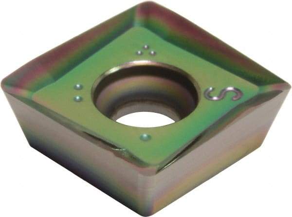 Sumitomo - SOET120408 Grade DL1000 Carbide Milling Insert - DLC Finish, 0.1874" Thick, 0.8mm Corner Radius - Eagle Tool & Supply
