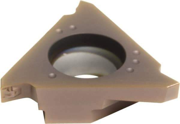 Sumitomo - 4200TGA BF Grade AC530U, 2mm Cutting Width Carbide Grooving Insert - 3.9mm Max Depth of Cut, Left Hand, 0.2007mm Corner Radius, TiAlN/AlCrN Finish - Eagle Tool & Supply