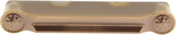 Sumitomo - 6030GCM RG Grade AC530U, 6mm Cutting Width Carbide Grooving Insert - Neutral, 2.9997mm Corner Radius, TiAlN/AlCrN Finish - Eagle Tool & Supply
