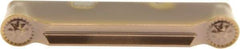 Sumitomo - 3125GCMN RG Grade AC530U, 1/8" Cutting Width Carbide Grooving Insert - 1" Max Depth of Cut, Neutral, 1/16" Corner Radius - Eagle Tool & Supply