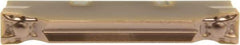 Sumitomo - 6004GCMN ML Grade AC830P, 0.2362205" Cutting Width Carbide Grooving Insert - 1" Max Depth of Cut, Neutral, 1/64" Corner Radius - Eagle Tool & Supply