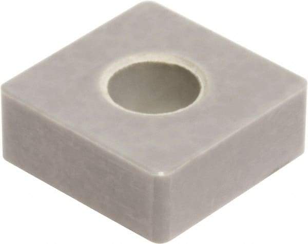 Sumitomo - SNGA433 Grade SN2000K Ceramic Turning Insert - 90° Square, 1/2" Inscr Circle, 3/16" Thick, 3/64" Corner Radius - Eagle Tool & Supply