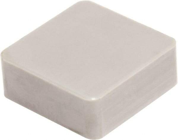 Sumitomo - SNG432 Grade SN2100K Ceramic Turning Insert - 90° Square, 1/2" Inscr Circle, 3/16" Thick, 1/32" Corner Radius - Eagle Tool & Supply
