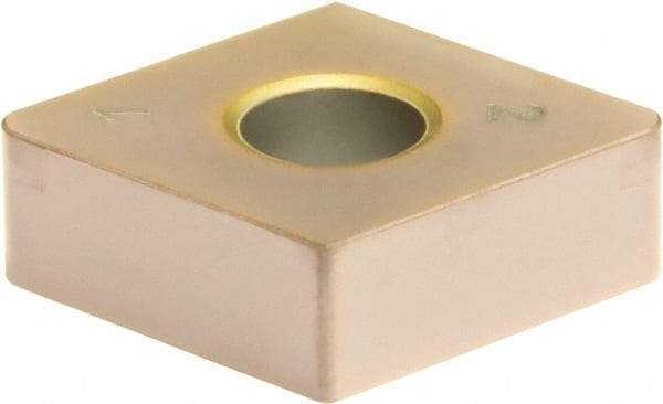 Sumitomo - 2NC-CNGA432 Grade BNC100 PCBN Turning Insert - TiCN Finish, 80° Diamond, 1/2" Inscr Circle, 3/16" Thick, 1/32" Corner Radius - Eagle Tool & Supply