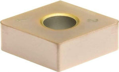 Sumitomo - 2NC-CNGA433 Grade BNC100 PCBN Turning Insert - TiCN Finish, 80° Diamond, 1/2" Inscr Circle, 3/16" Thick, 3/64" Corner Radius - Eagle Tool & Supply
