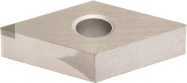 Sumitomo - NU-DNMA431 Grade BNX10 PCBN Turning Insert - Uncoated, 55° Diamond, 1/2" Inscr Circle, 3/16" Thick, 1/64" Corner Radius - Eagle Tool & Supply