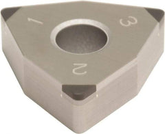 Sumitomo - 3NU-WNGA432 Grade BN350 PCBN Turning Insert - Uncoated, 80° Trigon, 1/2" Inscr Circle, 3/16" Thick, 1/32" Corner Radius - Eagle Tool & Supply