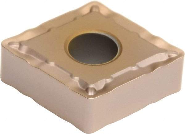 Sumitomo - CNMG432 ESX Grade T3000Z Cermet Turning Insert - TiN/AlN Finish, 80° Diamond, 1/2" Inscr Circle, 3/16" Thick, 1/32" Corner Radius - Eagle Tool & Supply
