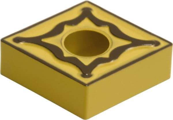 Sumitomo - CNMG431 EUX Grade AC810P Carbide Turning Insert - Al2O3 Finish, 80° Diamond, 1/2" Inscr Circle, 3/16" Thick, 1/64" Corner Radius - Eagle Tool & Supply