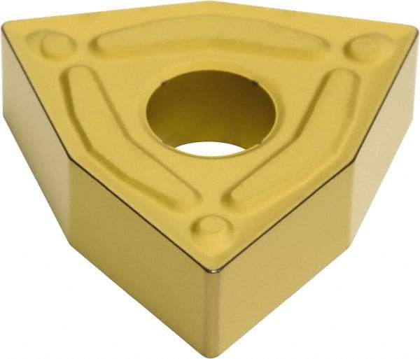 Sumitomo - WNMG433 ENG Grade AC830P Carbide Turning Insert - Al2O3 Finish, 80° Trigon, 1/2" Inscr Circle, 3/16" Thick, 3/64" Corner Radius - Eagle Tool & Supply