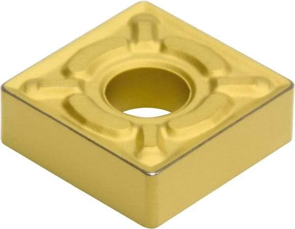 Sumitomo - SNMG433 EGU Grade AC700G Carbide Turning Insert - TiC Finish, 90° Square, 1/2" Inscr Circle, 3/16" Thick, 3/64" Corner Radius - Eagle Tool & Supply