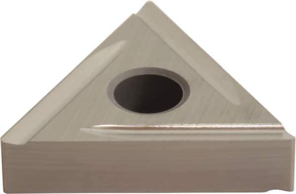 Sumitomo - TNPL332 M Grade H1 Carbide Turning Insert - Uncoated, 60° Triangle, 3/8" Inscr Circle, 3/16" Thick, 1/32" Corner Radius - Eagle Tool & Supply