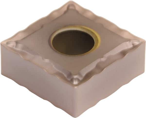 Sumitomo - SNMG432 ESX Grade T3000Z Cermet Turning Insert - TiN/AlN Finish, 90° Square, 1/2" Inscr Circle, 3/16" Thick, 1/32" Corner Radius - Eagle Tool & Supply