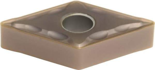 Sumitomo - DNMG434 EMU Grade AC530U Carbide Turning Insert - TiAlN/AlCrN Finish, 55° Diamond, 1/2" Inscr Circle, 3/16" Thick, 1/16" Corner Radius - Eagle Tool & Supply