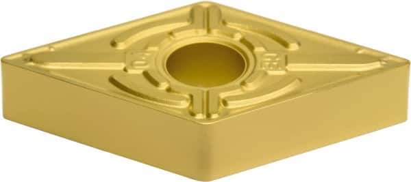 Sumitomo - DNMG433 EGE Grade AC810P Carbide Turning Insert - Al2O3 Finish, 55° Diamond, 1/2" Inscr Circle, 3/16" Thick, 3/64" Corner Radius - Eagle Tool & Supply