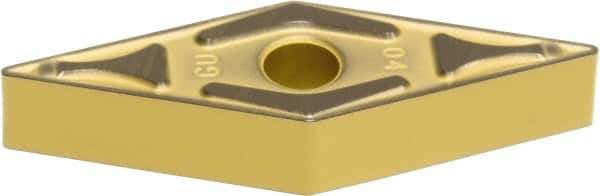 Sumitomo - VNMG331 EGU Grade AC830P Carbide Turning Insert - Al2O3 Finish, 35° Diamond, 3/8" Inscr Circle, 3/16" Thick, 1/64" Corner Radius - Eagle Tool & Supply