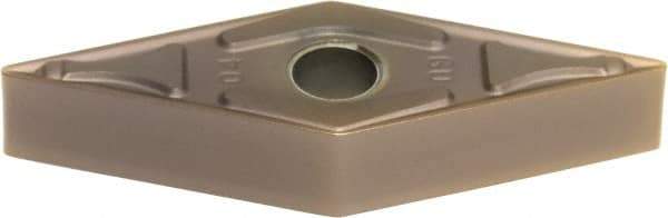 Sumitomo - VNMG332 EGU Grade AC530U Carbide Turning Insert - TiAlN/AlCrN Finish, 35° Diamond, 3/8" Inscr Circle, 3/16" Thick, 1/32" Corner Radius - Eagle Tool & Supply