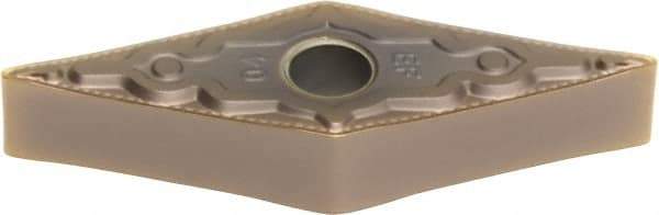 Sumitomo - VNMG332 EEF Grade AC510U Carbide Turning Insert - TiAlN/AlCrN Finish, 35° Diamond, 3/8" Inscr Circle, 3/16" Thick, 1/32" Corner Radius - Eagle Tool & Supply