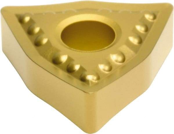 Sumitomo - WNMG433 EUP Grade AC630M Carbide Turning Insert - Al2O3 Finish, 80° Trigon, 1/2" Inscr Circle, 3/16" Thick, 3/64" Corner Radius - Eagle Tool & Supply