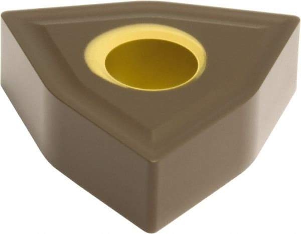 Sumitomo - WNMG431 ENZ Grade AC415K Carbide Turning Insert - Proprietary Finish, 80° Trigon, 1/2" Inscr Circle, 3/16" Thick, 1/64" Corner Radius - Eagle Tool & Supply